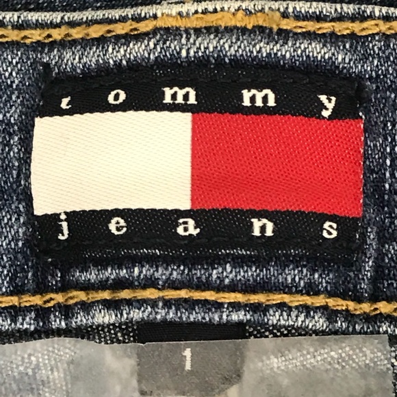 Tommy Bootcut Jeans Size 1 Women Juniors Blue - Picture 7 of 8